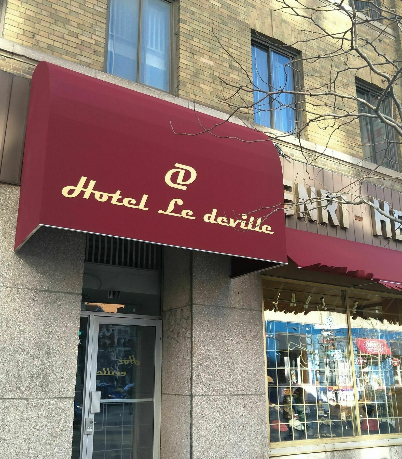 מונטריאול Hotel Le Deville מראה חיצוני תמונה